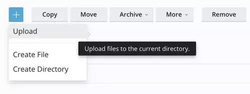 upload-plesk